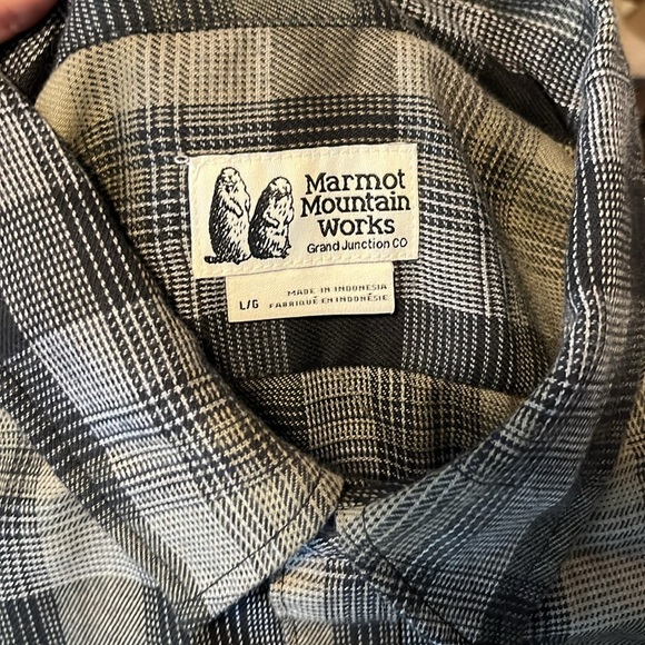 Marmot Mens Fairfax Flannel Shirt NWT - Picture 9 of 9